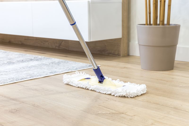 Wood Floor Cleaning in Spring